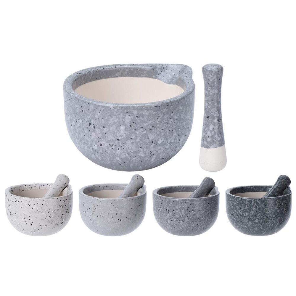 11 cm átmérőjű kőedény mozsár PESTLE - ORION