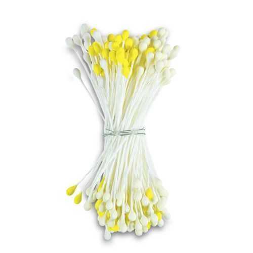 Bibékből kialakulását virágok - fehér és sárga 144 db - Städter