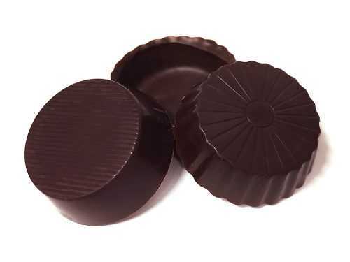 Csokoládé cupcake formák Petit Fours töltelékhez - 30 db -