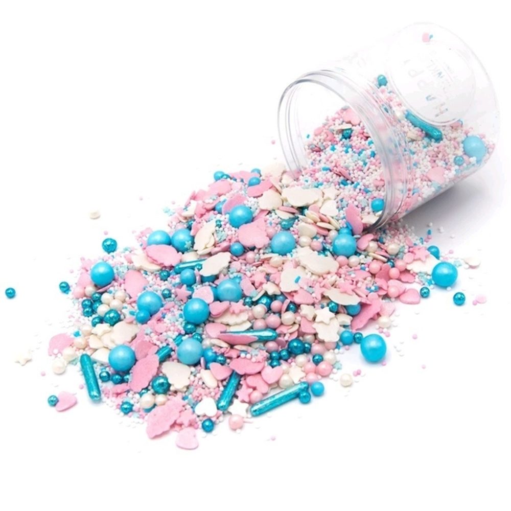 Cukor dekoráció pasztell 90 g - Happy Sprinkles