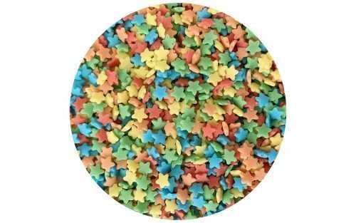 Cukorcsillagok 6 mm színesek 50 g -