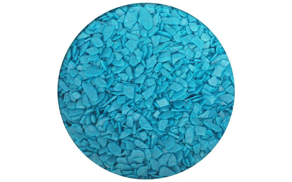 Cukrász dekoráció kék skála - cián 1 kg -