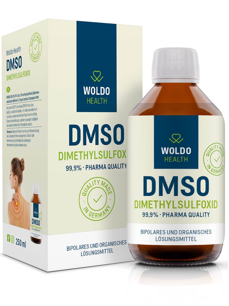DMSO gyógyszerészeti minőségű - 250 ml - WoldoHealth®