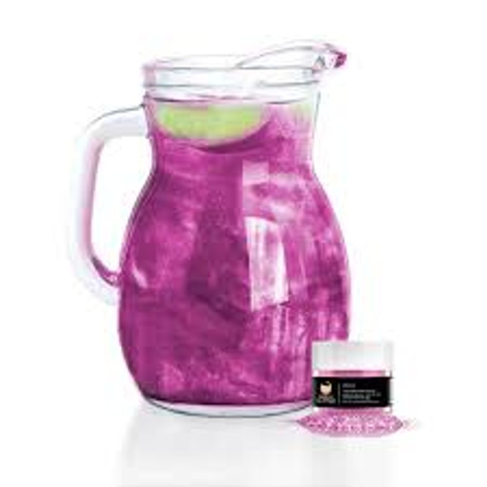 Ehető csillogás italokhoz - rózsaszín - Pink Brew Glitter® - 4 g - Brew Glitter