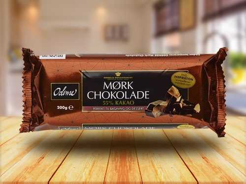 Étcsokoládé 55% Táblás csokoládé - tartósítószer nélkül 200 g - Odense Marcipan