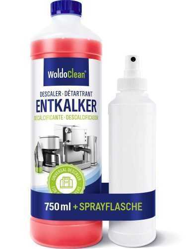 Folyékony vízkőoldó 750 ml + szórófejes flakon - WoldoClean®