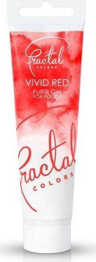 Fractal gélfesték - piros (30 g) - Fractal