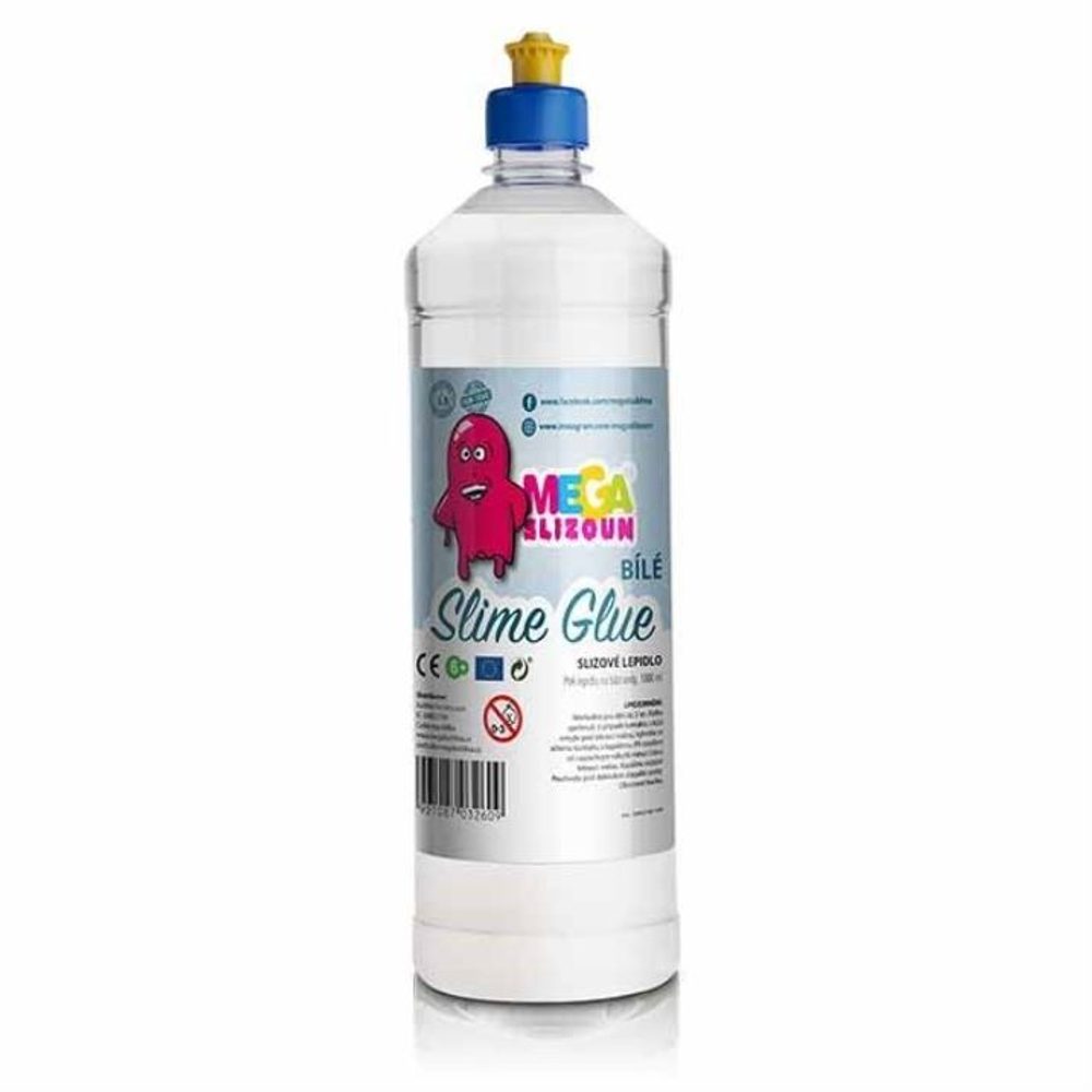 MEGASLIZOUN - PVA Slime ragasztó - FEHÉR 1000ml - Megabublina