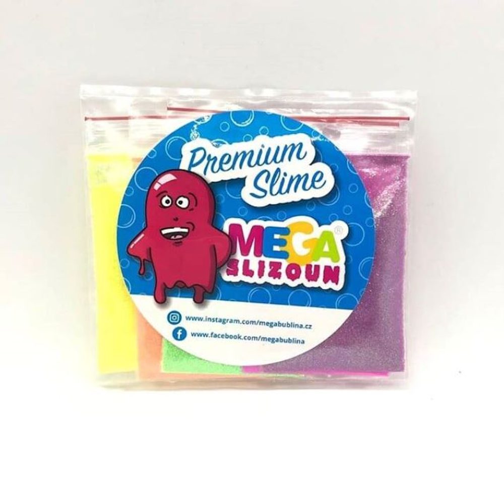 MEGASLIZOUN - neon púder készlet 5 színben - Megabublina