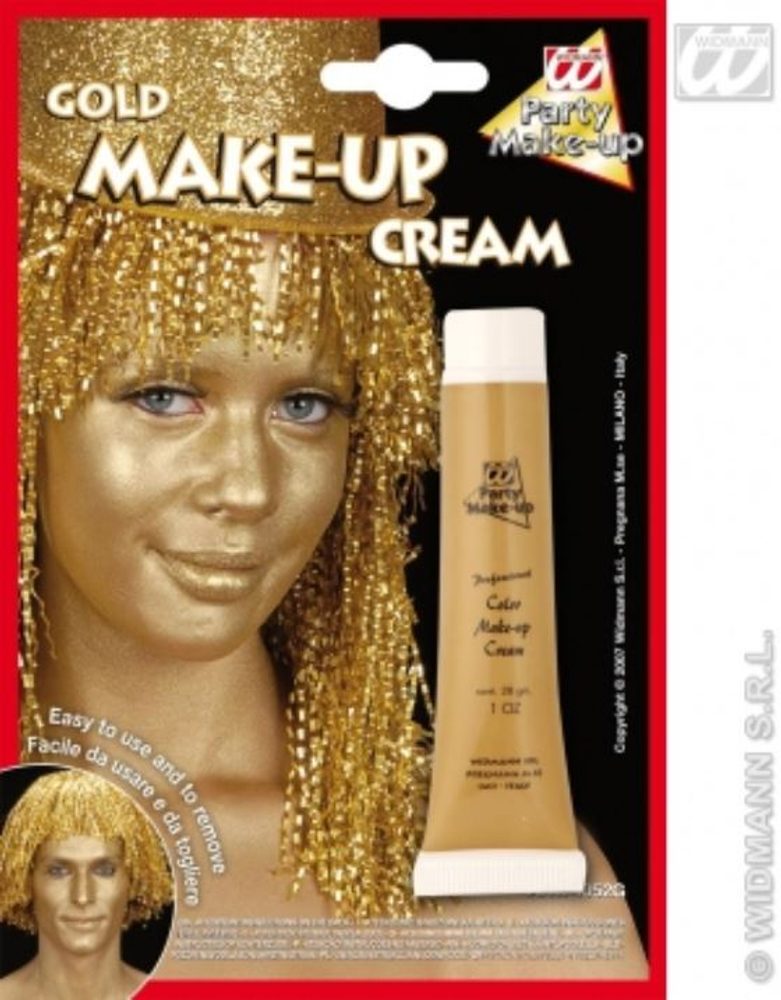 Make-up arany tubus - BUKÁČEK