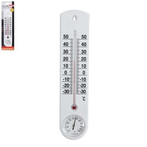 Műanyag uni hőmérő + higrométer - ORION