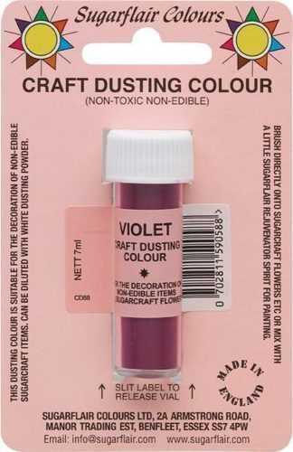Nem mérgező lila porfesték Violet 7 g - Sugarflair Colours