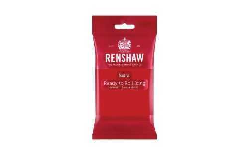 Piros bevonat - hengerelt fondant Red- 250 g - Renshaw