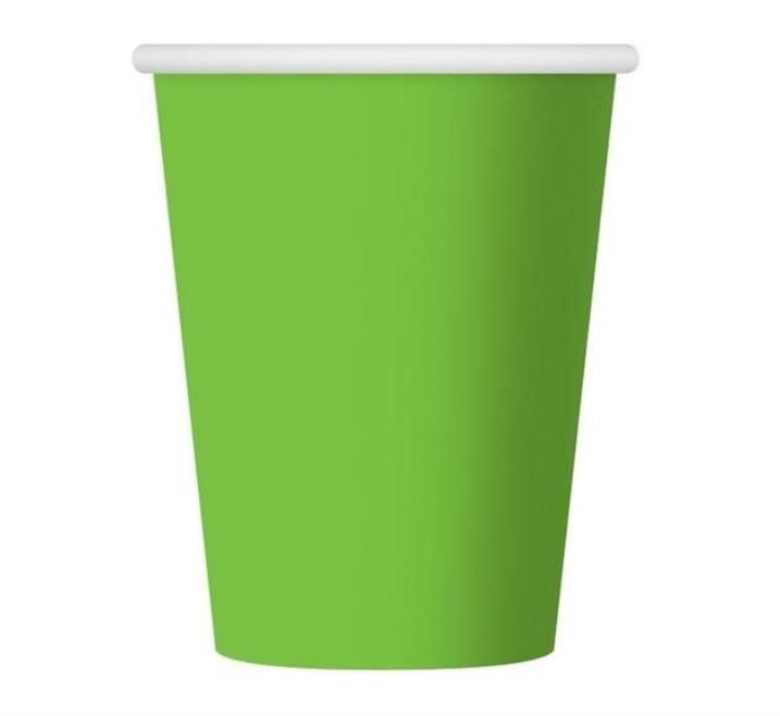 Poharak világos zöld 250 ml - 6 db - GoDan