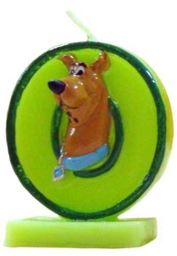 Scooby Doo születésnapi torta gyertya - 0. szám - Arpex