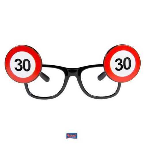 Szemüveg közlekedési tábla 30 - Folat