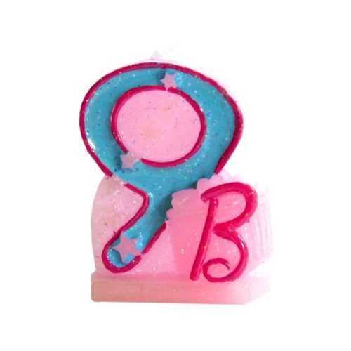 Születésnapi gyertya Barbie szám 9 - Arpex