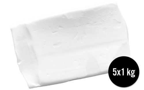 Top Model fehér modellezőmassza - mandula ízű 5 kg - Odense Marcipan