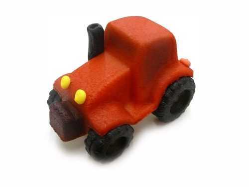 Traktor - marcipán torta figura - Frischmann
