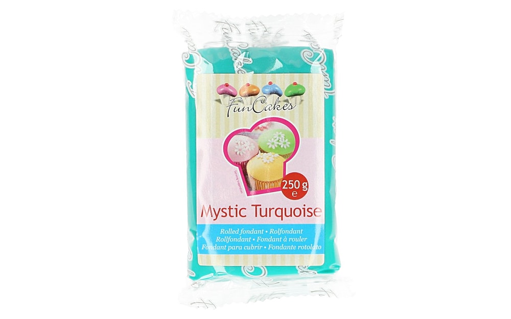 Türkiz bevonó anyag Mystic Turquoise 250 g - FunCakes