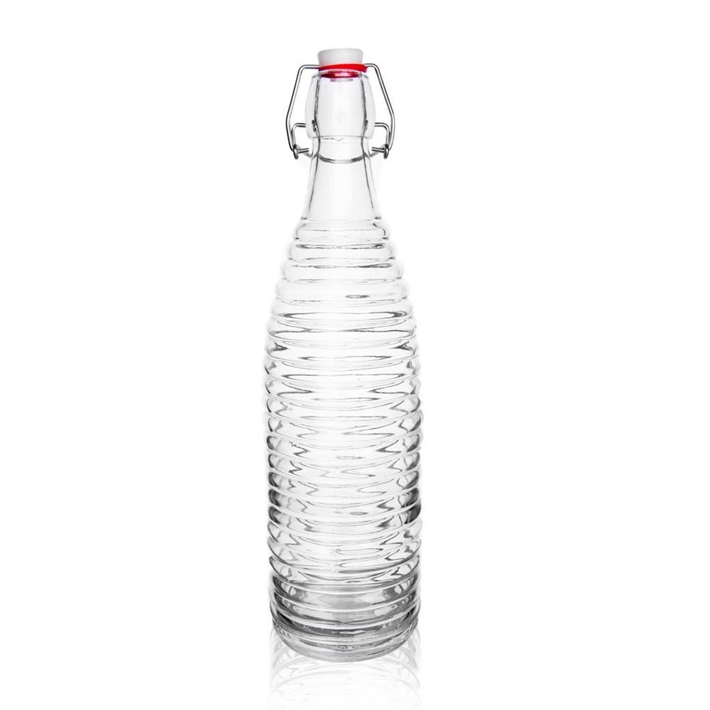 Üveg palack csatos kupakkal 1 l ERIK - ORION