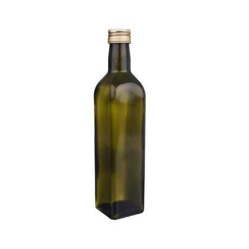 Üveg palack + gyertya OIL 0
