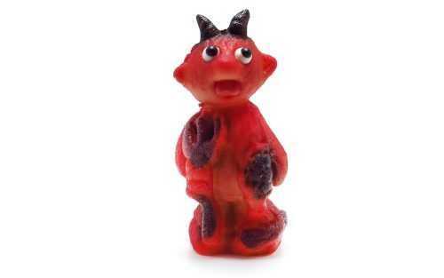 Vörös ördög - marcipán ehető figura - Frischmann