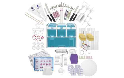 Wilton Ultimate Decorating Set - szervező 263 darab édesipari eszköz és eszköz segítségével - Wilton