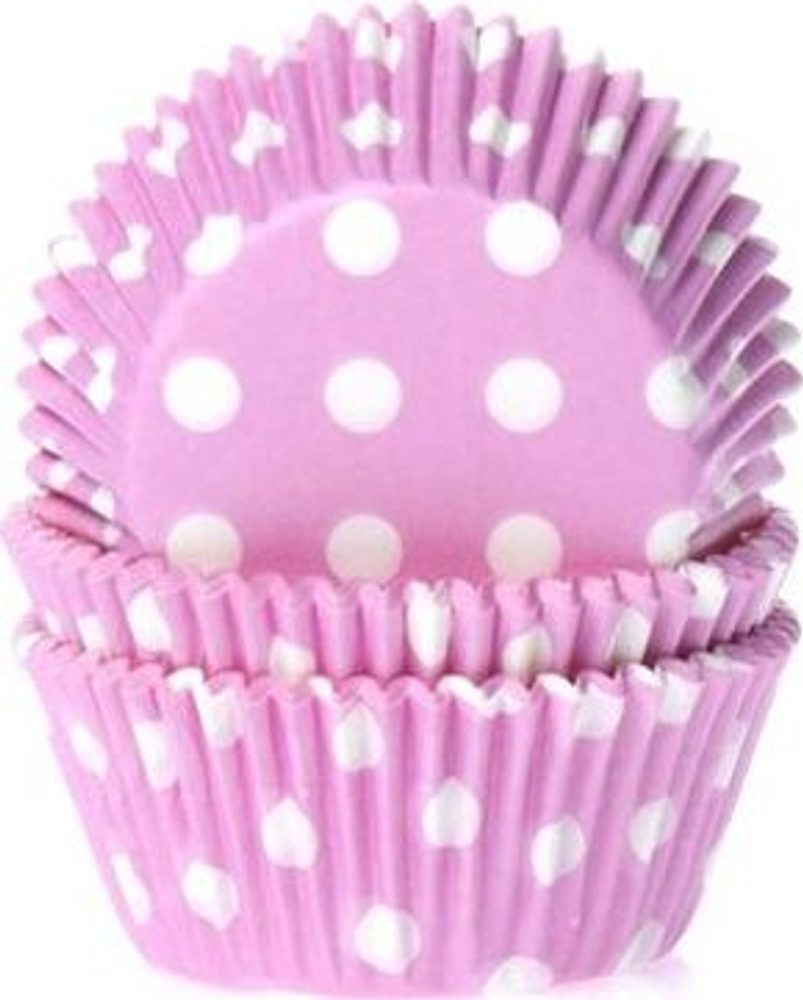 Rózsaszín cupcake sütés 50 db - House of Marie