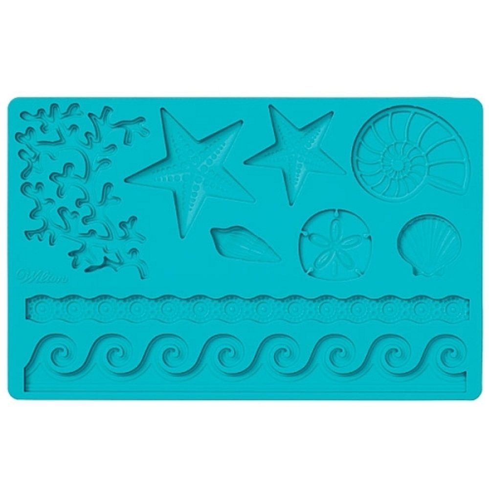 Szilikon forma sea life (tengeri világ) - Wilton