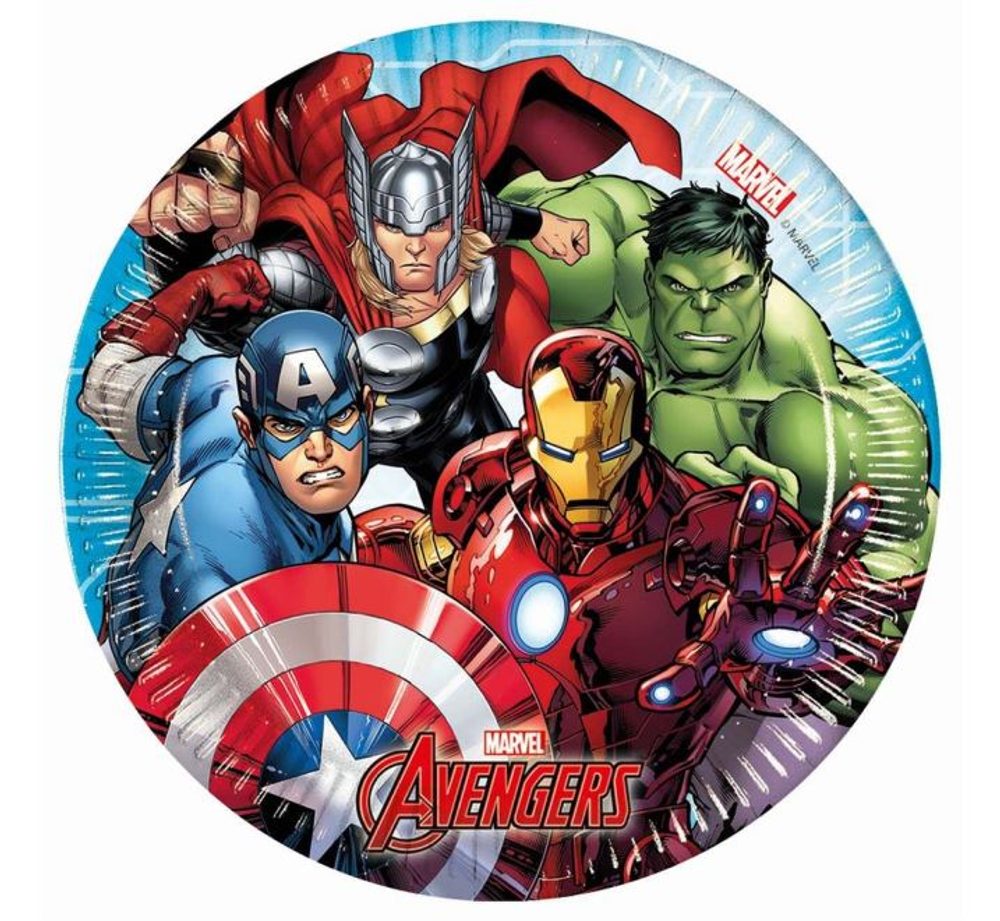 AVENGERS papírtányérok