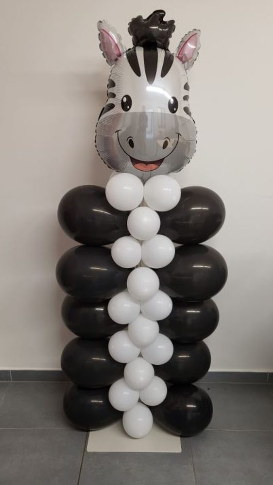 Állatos lufidekoráció - oszlop – 165 cm - VYPRODEJ