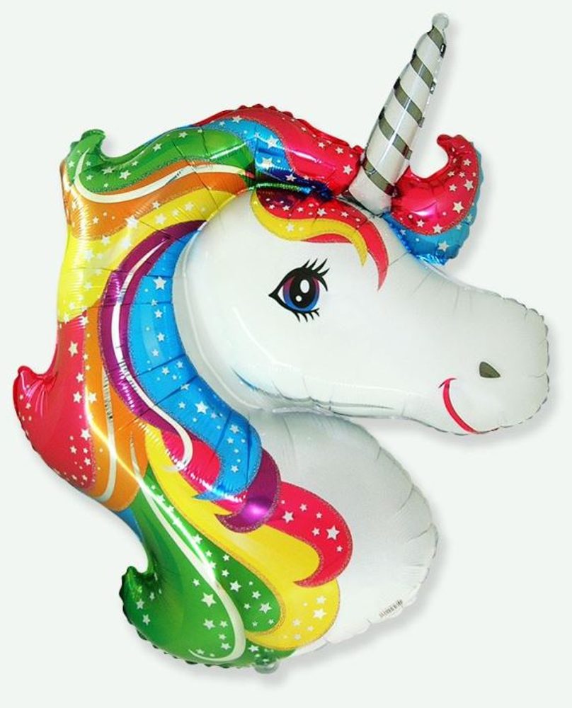 Fólia ballon Egyszarvú - Unicorn 102 cm - Flexmetal