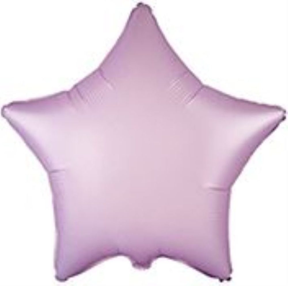Fólia léggömb 45 cm Csillag PASZTEL LILA - LILIOM - Flexmetal