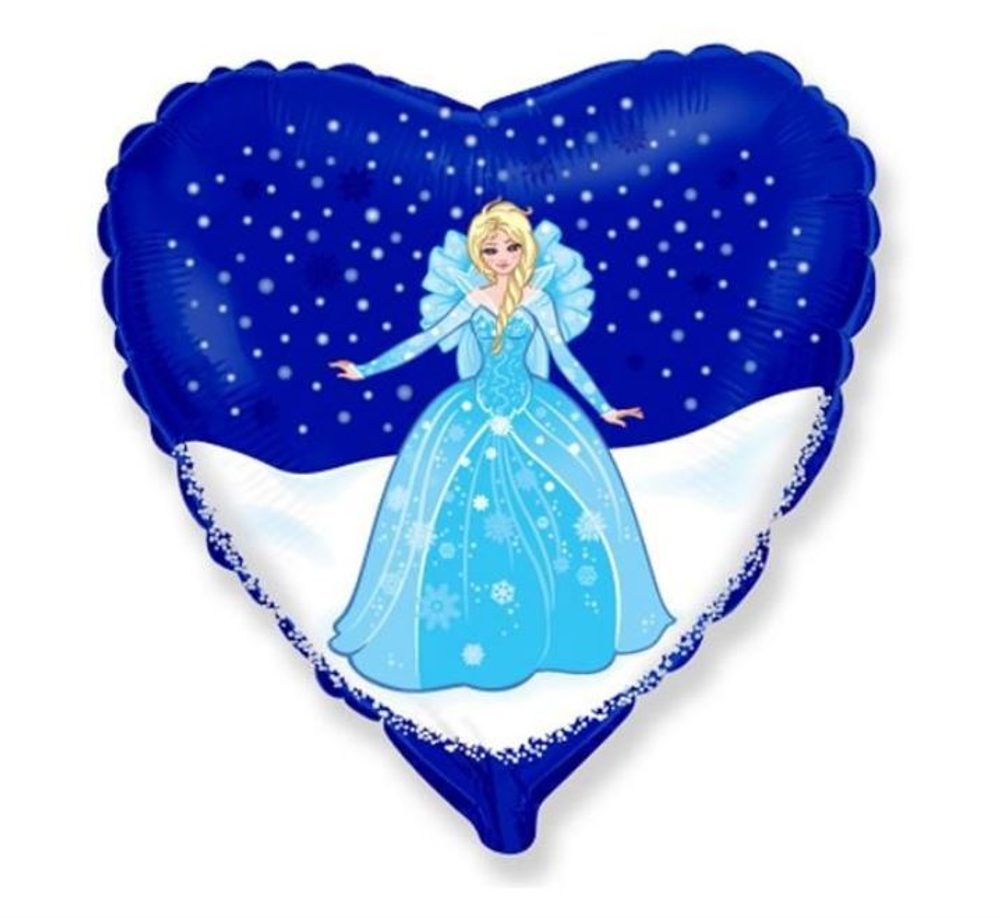 Fólialufi 45 cm - Jégkirálynő ELSA - Flexmetal
