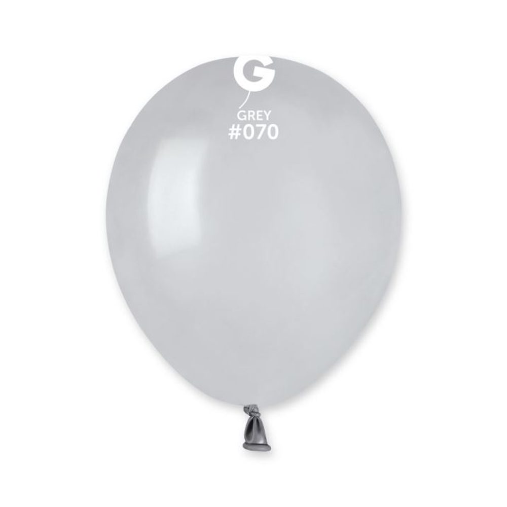 GEMAR 13 cm-es latex léggömb – Szürke