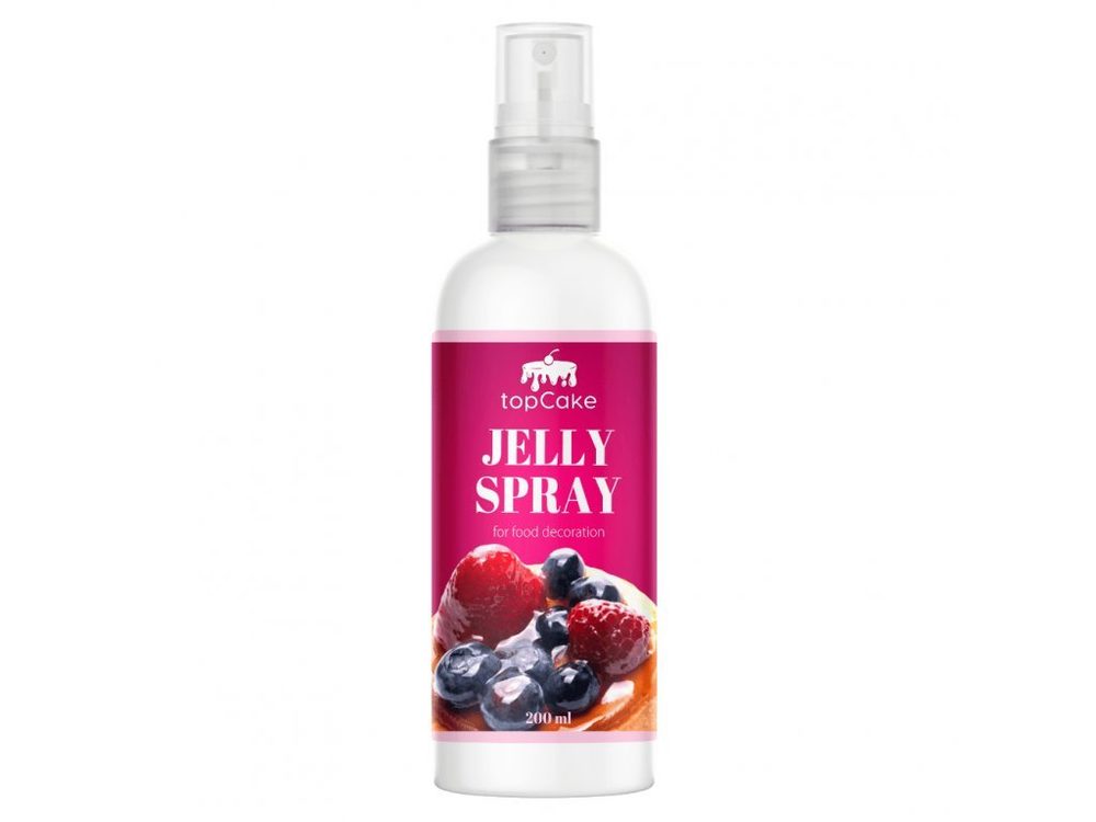 Glazúra spray formában