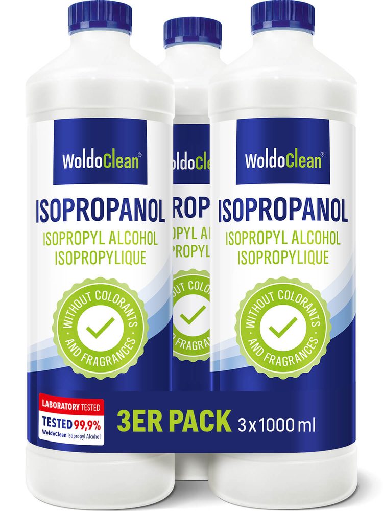Isopropanol (3x1000ml) - WoldoClean®