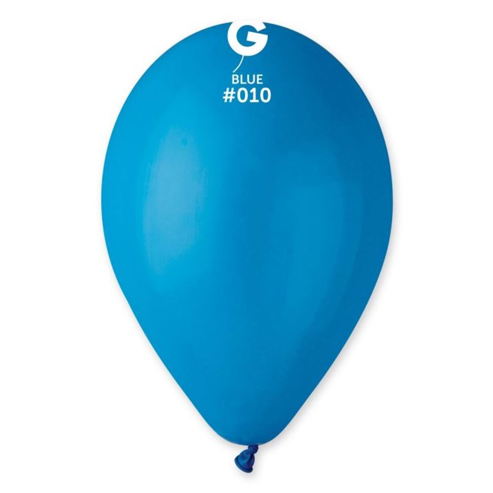 Kék pasztell lufik 100 db 26 cm - SMART