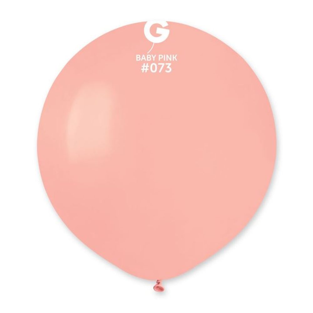Latex ballon 48 cm – Pasztell baby rózsaszín 1 db - SMART