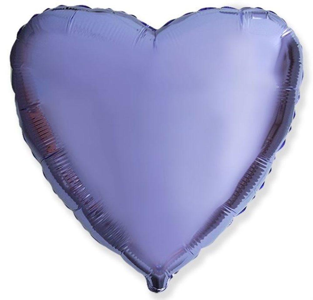Lila Srdély Fóliás Ballon 45 cm - Flexmetal