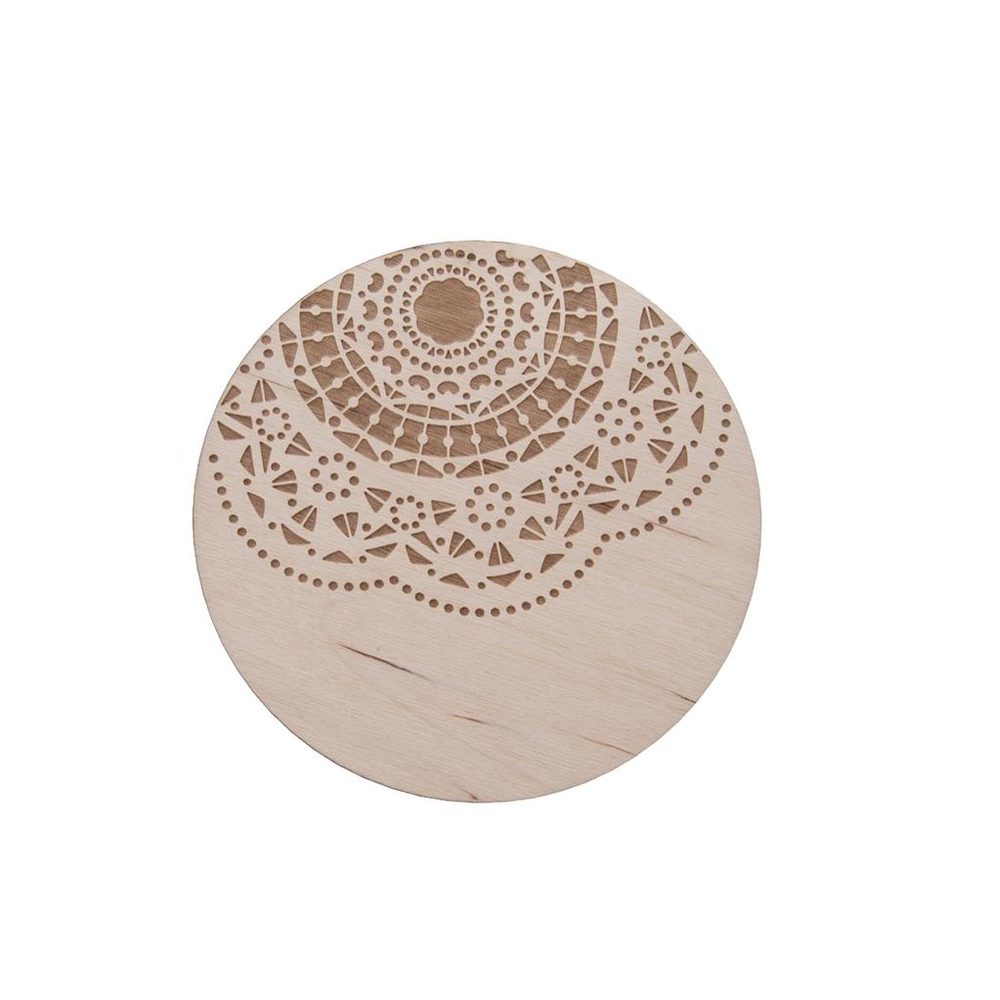 MANDALA fa poháralátét 12 cm 1 db - ORION