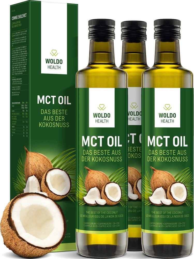 MCT kókuszolaj (3x500ml) - WoldoHealth®