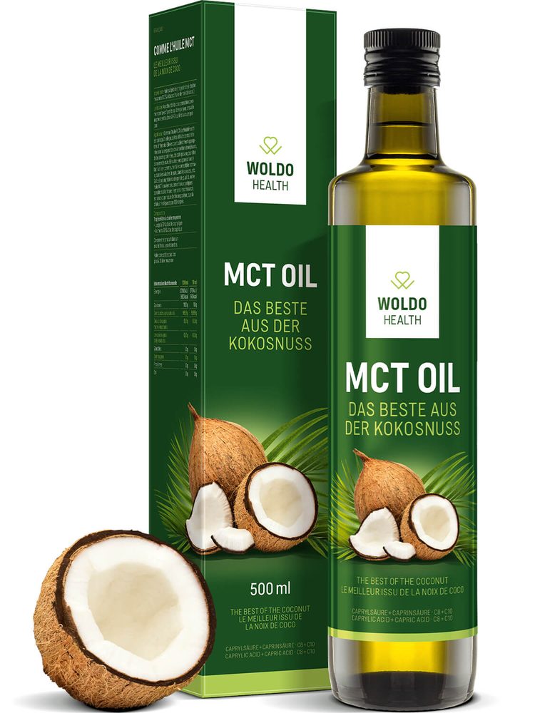 MCT kókuszolaj 500ml - WoldoHealth®