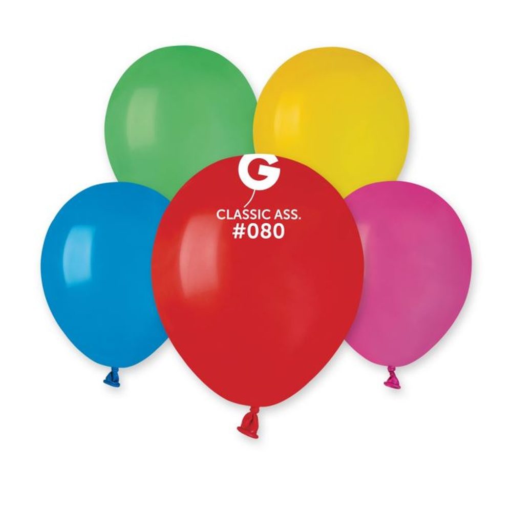 MINI latex ballon - 13 cm – Színes mix 1 db - SMART