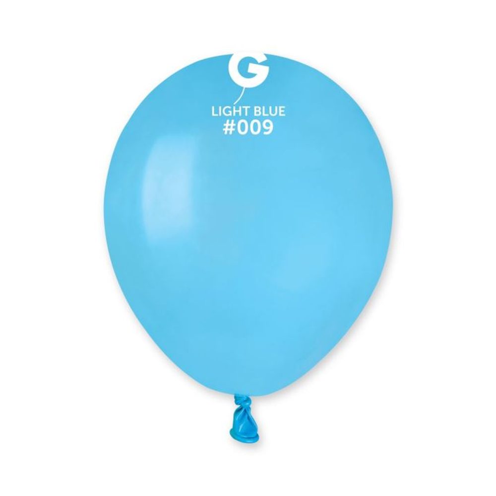 MINI latex léggömbök - 13 cm – Világoskék