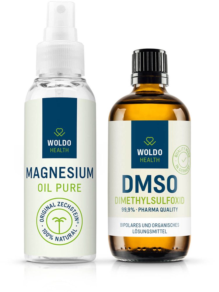 Magnéziumolaj 100ml és DMSO 100ml - WoldoHealth®