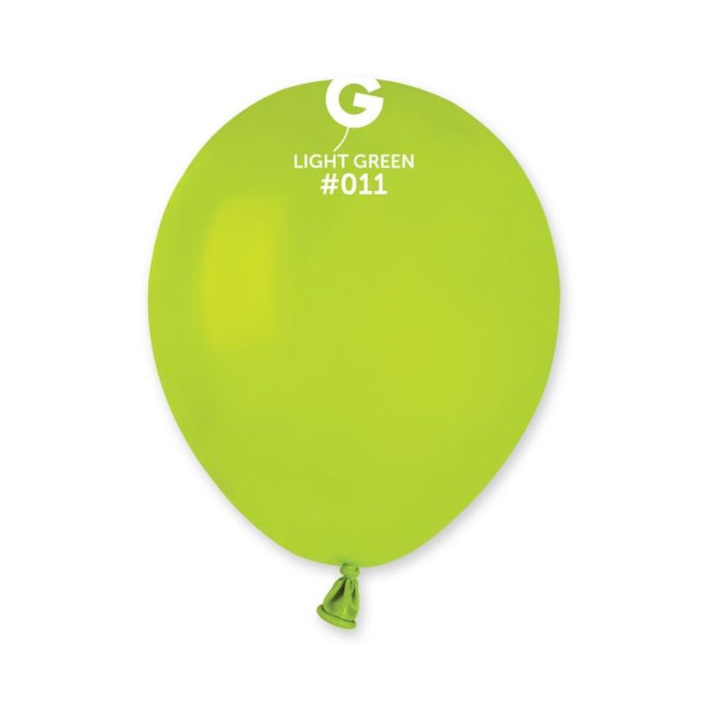Mini latex léggömb - 13 cm – Világos zöld - lime - 1 DB - SMART