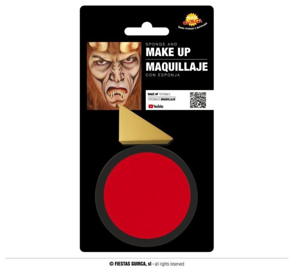 Piros Smink Szivaccsal 9g - Halloween - GUIRCA