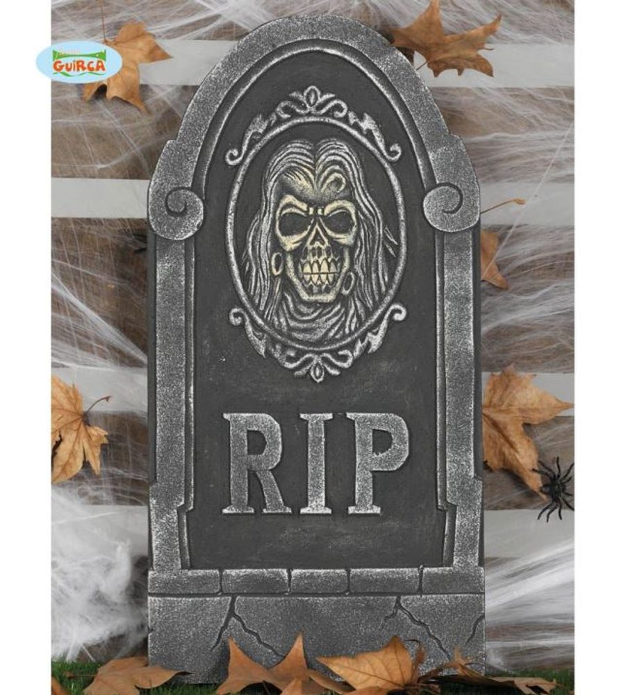 “RIP” Koponya sírköve 33X65 CM - HALLOWEEN - GUIRCA